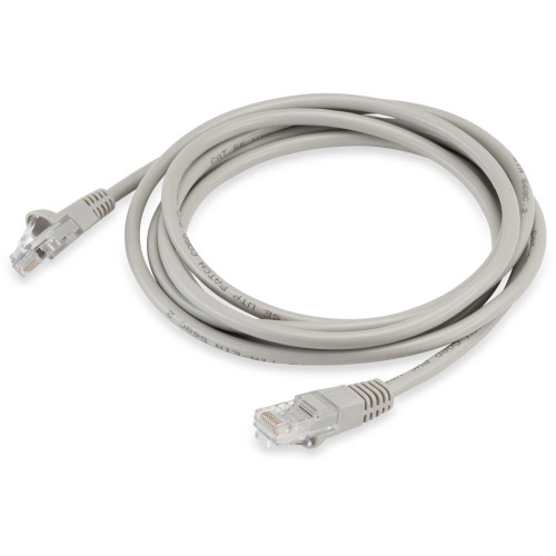 Патч-корд Buro UTP-5E-2M-G-LSZH UTP cat.5E 2м серый RJ-45 (m)-RJ-45 (m)