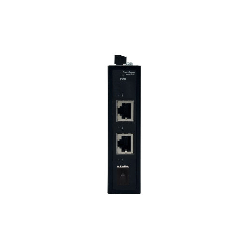 Неуправляемый промышленный коммутатор Ethernet, 2x10/100/1000BaseT, 1x100/1000BaseX SFP Неуправляемый промышленный коммутатор Ethernet, 2x10/100/1000BaseT, 1x100/1000BaseX SFP