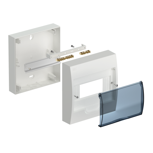 KREPTA 3 Корпус пластиковый ЩРН-П-8 IP41 белый IEK KREPTA 3 Корпус пластиковый ЩРН-П-8 IP41 белый IEK