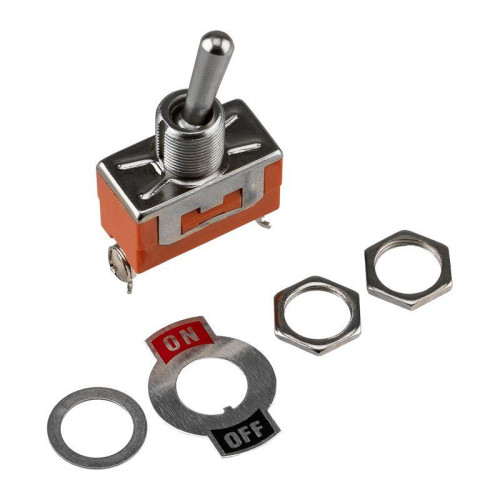 Тумблер 250В 15А (2c) ON-OFF 1п (KN-101) (инд. упак.) Rexant 36-4110-1 Тумблер 250В 15А (2c) ON-OFF 1п (KN-101) (инд. упак.) Rexant 36-4110-1