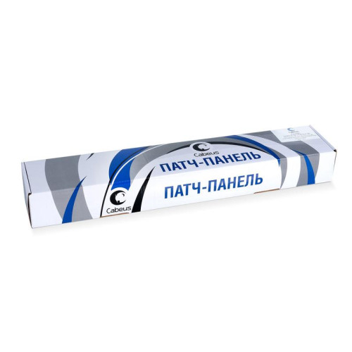 Патч-панель 19дюйм 1U 24 порта RJ45 кат.5E Dual IDC PL-24-Cat.5e-Dual IDC с задн. кабельн. организатором Cabeus 7000c Патч-панель 19дюйм 1U 24 порта RJ45 кат.5E Dual IDC PL-24-Cat.5e-Dual IDC с задн. кабельн. организатором Cabeus 7000c