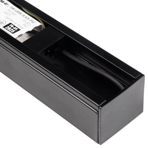 Светильник светодиодный PSO-02L 16Вт 4000К IP40 255х255х42мм BLACK ДПО/ДСО L-образ. для реечных потолков (универс. монтаж: накладной/подвесной) черн. Pro+ JazzWay 5069008
