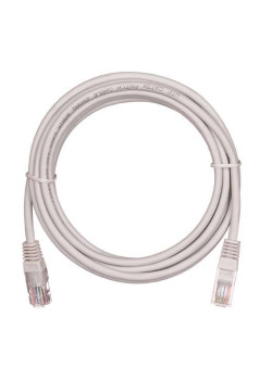 Шнур коммутационный кат.5E (класс D) U/UTP 4 пары 100МГц 2хRJ45 (8P8C) T568B заливной мж BC чистая медь LSZH нг(В)-HF сер. 0.5м (уп.10шт) NETLAN EC-PC4UD55B-BC-LSZH-005-GY-10
