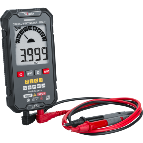 Мультиметр 95 769 NMT-Mm-125B True RMS Smart Navigator 95769