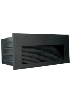 Светодиодный светильник Feron LN012-1 встраиваемый 5W 4000K, IP65, черный