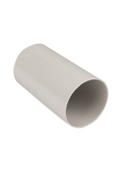 Муфта соединительная для трубы (50 мм) (10 шт) серая EKF-Plast