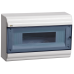 PRIME Корпус пластиковый ЩРН-П-12 модулей навесной белый IP41 IEK