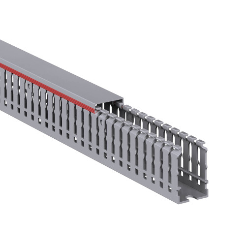 Короб перфорированный, серый RL6 25x40 Короб перфорированный, серый RL6 25x40