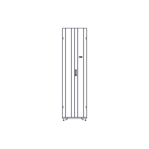 Шкаф Systeme Electric, серия Uniprom, 48U-600/1070, боковые панели 4шт, черный