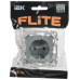 FLITE Розетка с заземлением с защитными шторками безвинтовое крепление 16А РСш11-1-ФлС серый IEK FLITE Розетка с заземлением с защитными шторками безвинтовое крепление 16А РСш11-1-ФлС серый IEK