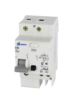 АВДТ-063 1P+N 32А Idn-30mA тип А КОНТАКТОР