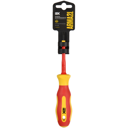 ARMATOOL Отвертка диэлектрическая PZ/SL1х80 Т2 IEK ARMATOOL Отвертка диэлектрическая PZ/SL1х80 Т2 IEK