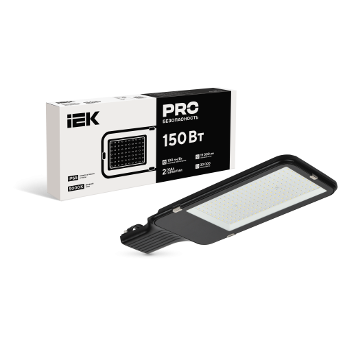 Светильник светодиодный консольный ДКУ 1013-150Д 5000К IP65 IEK Светильник светодиодный консольный ДКУ 1013-150Д 5000К IP65 IEK