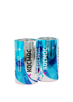 Элемент питания LR14 (уп.2шт) Космос KOCLR14MAX2S