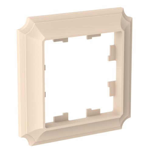 ATLASDESIGN ANTIQUE 1-постовая РАМКА, ПЕСОЧНЫЙ ATLASDESIGN ANTIQUE 1-постовая РАМКА, ПЕСОЧНЫЙ
