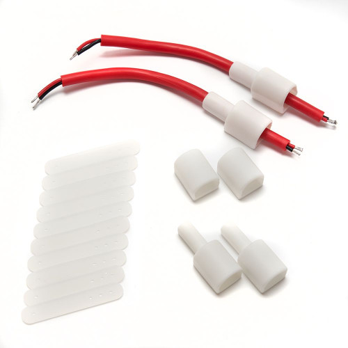 Светодиодная неоновая лента Feron LS651, 180SMD(2835)/m 14,4W/m 12V 5m IP68 3000К  с 2 заглушками, 2 заглушками c проводом, 10 креплениями в комплекте