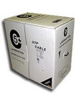 Кабель информационный Lanmaster LAN-5EUTP-WP-OUT кат.5E UTP 4 пары 24AWG PE внешний 305м черный