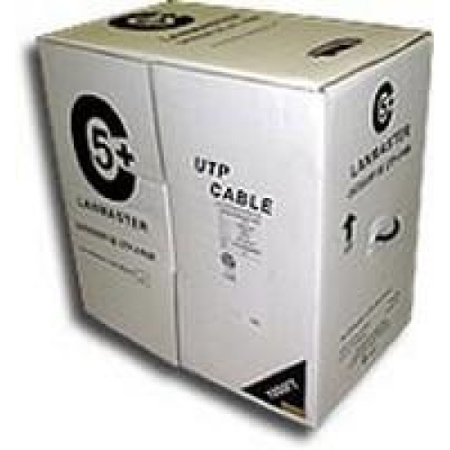 Кабель информационный Lanmaster LAN-5EUTP-WP-OUT кат.5E UTP 4 пары 24AWG PE внешний 305м черный Кабель информационный Lanmaster LAN-5EUTP-WP-OUT кат.5E UTP 4 пары 24AWG PE внешний 305м черный
