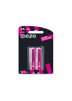 Элемент питания алкалиновый AA/LR6 1.5В Super Alkaline BL-2 (уп.2шт) ФАZА 2858443