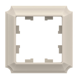 ATLASDESIGN ANTIQUE 1-постовая РАМКА, БЕЖЕВЫЙ