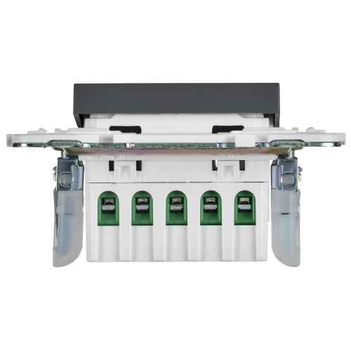 SKANDY Кнопка звонка с индикацией для отелей 10А SK-V17T титан IEK