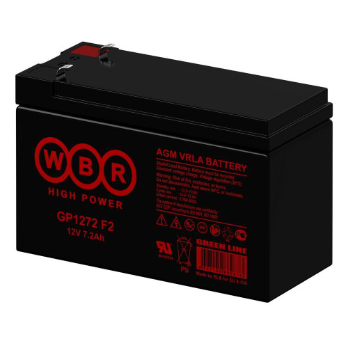 Аккумулятор WBR GP1272 F2 Аккумулятор WBR GP1272 F2