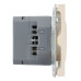Розетка 1-местная з/ш с/з 16А + USB + Type C (механизм), STEKKER, 250В, 20W, серия Эмили, RST16-5119-08, кашемир, soft touch Розетка 1-местная з/ш с/з 16А + USB + Type C (механизм), STEKKER, 250В, 20W, серия Эмили, RST16-5119-08, кашемир, soft touch