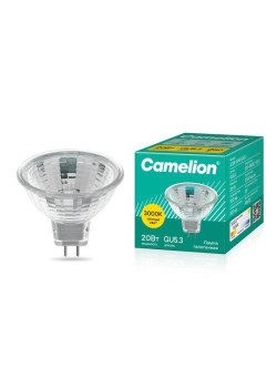 Лампа галогенная JCDR 20Вт 220В 50мм Camelion 6138