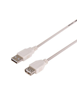 Шнур USB-A (male)-USB-A (female) 5м Rexant 18-1117