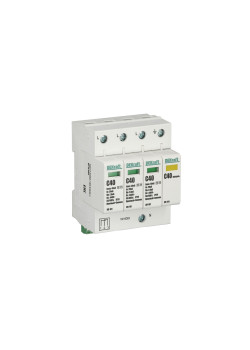 Ограничитель перенапряжений ОП-101 3P+N 40кА 440В T2, T3 с сигн. конт.