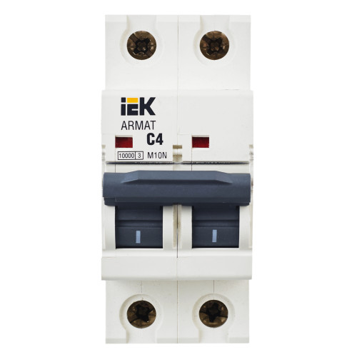 ARMAT Автоматический выключатель M10N 2P C 4А IEK