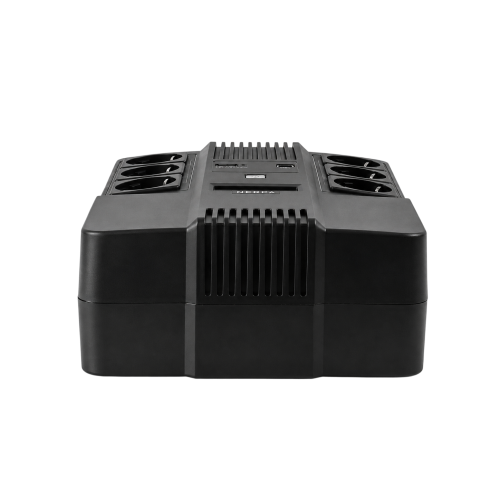Источник бесперебойного питания NERPA RU 800ВА/480Вт, LCD, 6 розеток Schuko, Зарядка USB, АКБ 9 Ач/12 В Источник бесперебойного питания NERPA RU 800ВА/480Вт, LCD, 6 розеток Schuko, Зарядка USB, АКБ 9 Ач/12 В