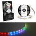 Светодиодная LED лента Feron LS606, 60SMD(5050)/m 14.4W/m 12V 3m RGB с адаптером с вилкой, контроллером с пультом в комплекте Светодиодная LED лента Feron LS606, 60SMD(5050)/m 14.4W/m 12V 3m RGB с адаптером с вилкой, контроллером с пультом в комплекте