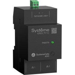 Промышленный шлюз Wireless/ Modbus TCP, 2*100Base-T(X) RJ45, питание 9~36В пост. тока, на ДИН рейку