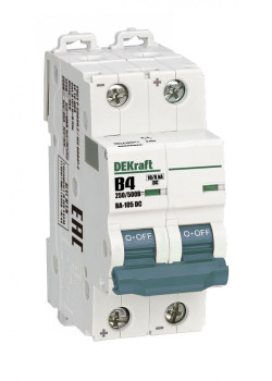 Автоматический выключатель ВА-105 2P 4А B 500В DC