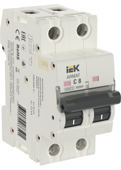 ARMAT Автоматический выключатель M06N 2P C 8А IEK