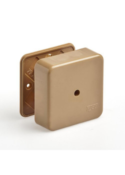 Коробка универсальная для кабель-каналов 80х80х25 кор. IP40 Ruvinil 65005К