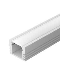 Профиль PDS-S-2000 ANOD White алюм. L2000 Arlight 018270
