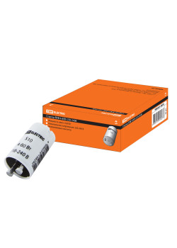 Стартер S10 4-80Вт 220-240В алюм. контакты TDM