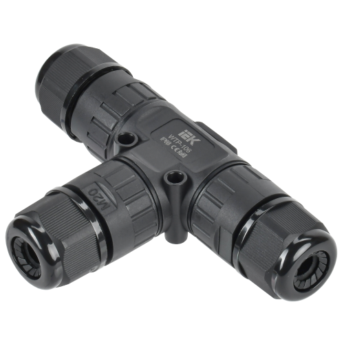 Коннектор кабельный герметичный WTP-106 3 PIN IP68 IEK