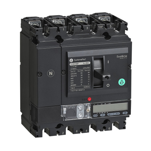 АВТ.ВЫКЛ SYSTEMEPACT CCB100 36KA 4P4D S5.2E 40A