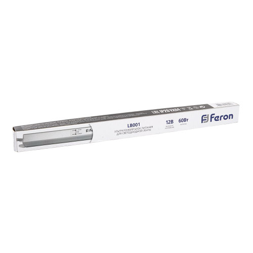 Трансформатор электронный для светодиодной ленты 60W 12V (драйвер), LB001 FERON