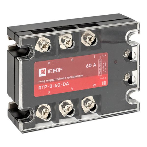 Реле твердотельное трехфазное RTP-60-DA EKF