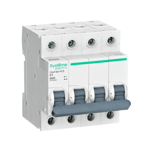 City9 Set Автоматический выключатель C 1A 4P 6kA