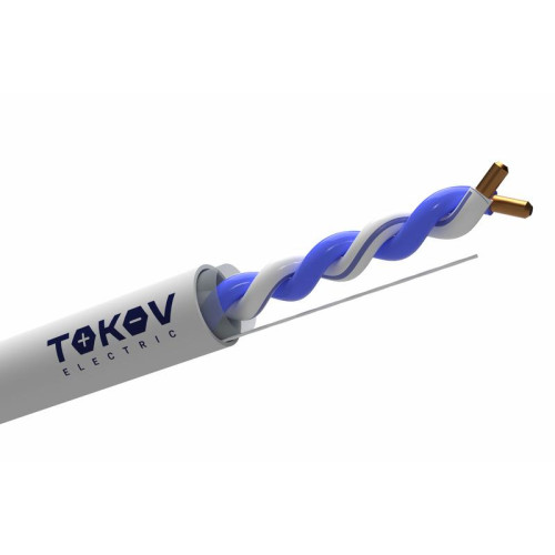 Кабель витая пара U/UTP 1х2х24AWG кат.5E PVC indoor 305м (м) TOKOV ELECTRIC TKE-C06-U12-5E-305-PVC