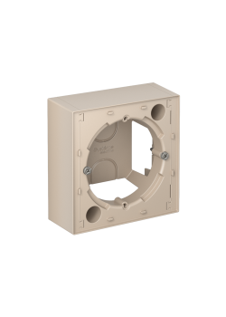 ATLASDESIGN КОРОБКА для наружного монтажа, ПЕСОЧНЫЙ