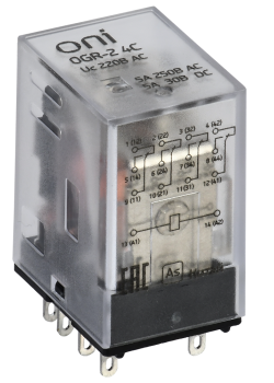 Реле общего назначения OGR-2 4C 220В AC ONI