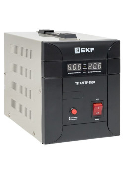 Стабилизатор напряжения симисторный TITAN -TF-1500 EKF