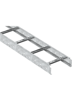 Лоток лестничный LESTA 80х600х3000-1,2 HDZ IEK