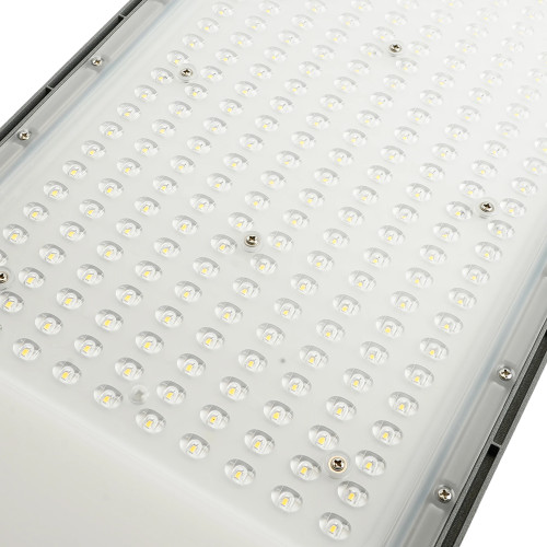 Светодиодный уличный консольный светильник Feron SP3070 200W 4000K AC90-300V, серый Светодиодный уличный консольный светильник Feron SP3070 200W 4000K AC90-300V, серый